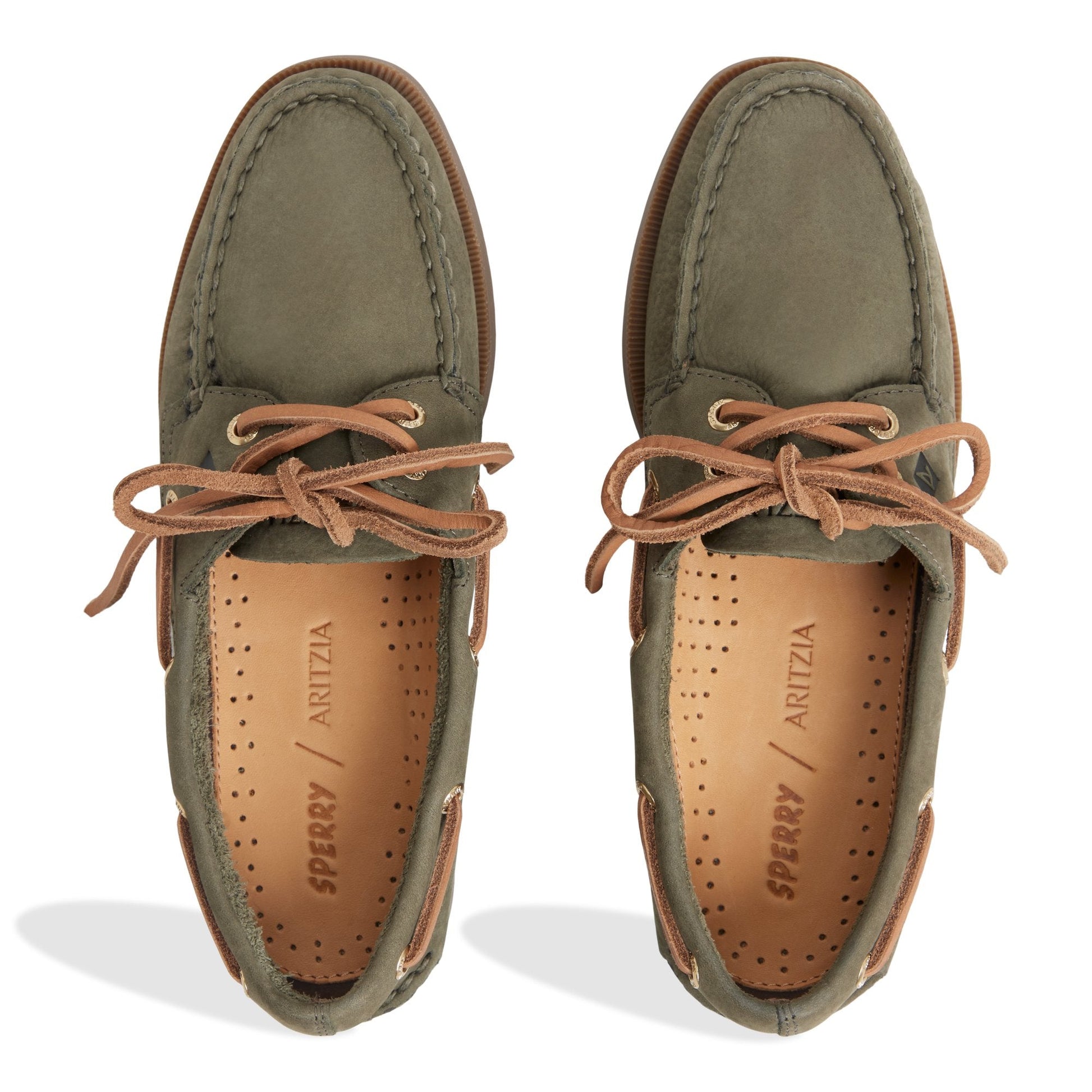 Sperry x Aritzia Authentic Original™ 2-Eye Boat Shoe Olive Sperry