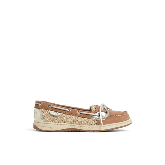 Angelfish 1 Eye Boat Shoe Open Tan Sperry
