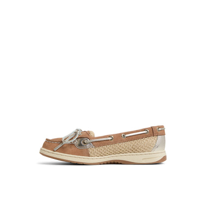 Angelfish 1 Eye Boat Shoe Open Tan Sperry