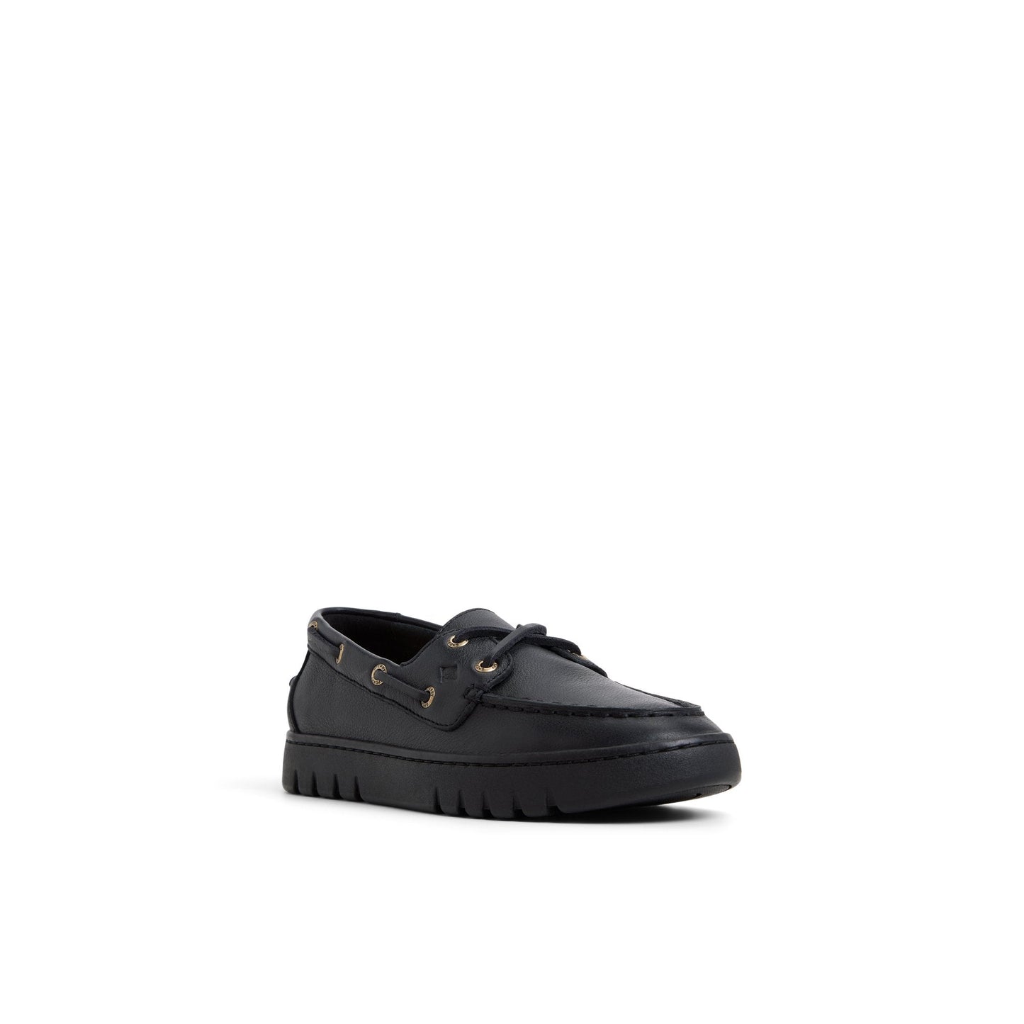 Keely Boat Shoe Black Black Sperry