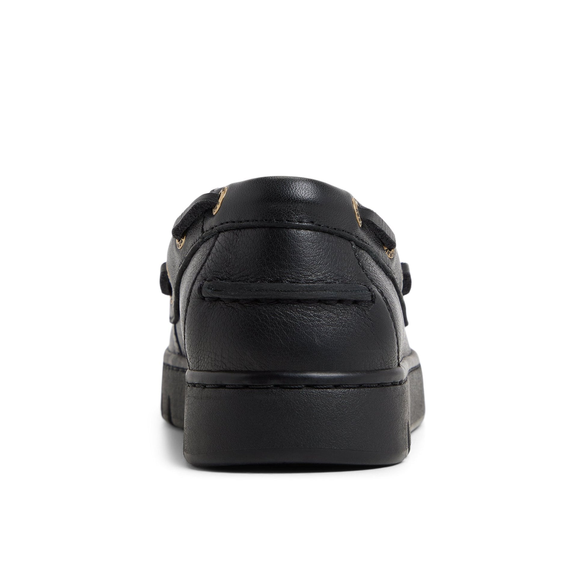 Keely Boat Shoe Black Black Sperry