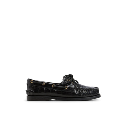 Authentic Original™ 2 Eye Boat Shoe Black Sperry