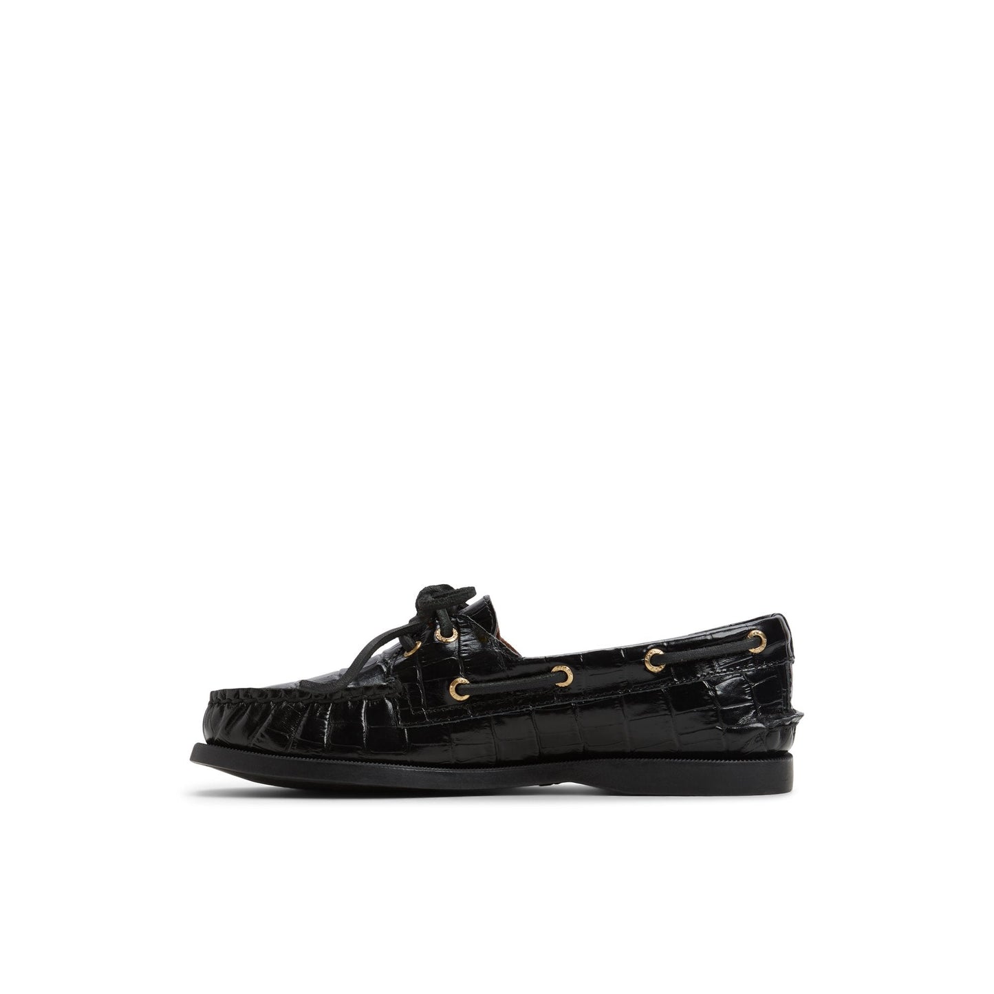 Authentic Original™ 2 Eye Boat Shoe Black Sperry