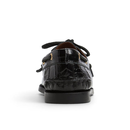 Authentic Original™ 2 Eye Boat Shoe Black Sperry