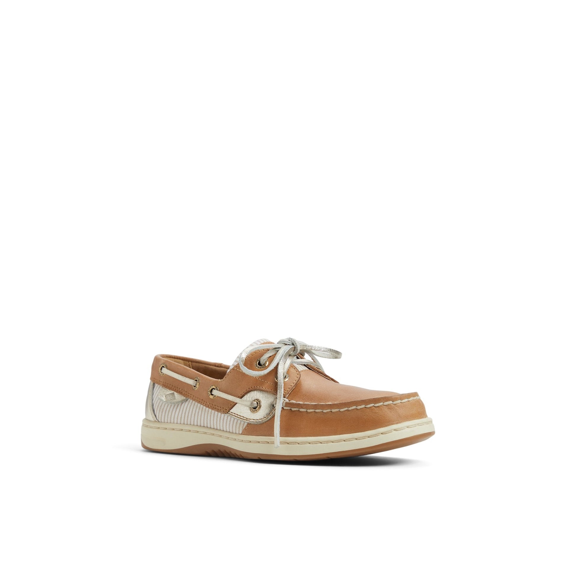 Bluefish 2-Eye Boat Shoe Light Beige Sperry