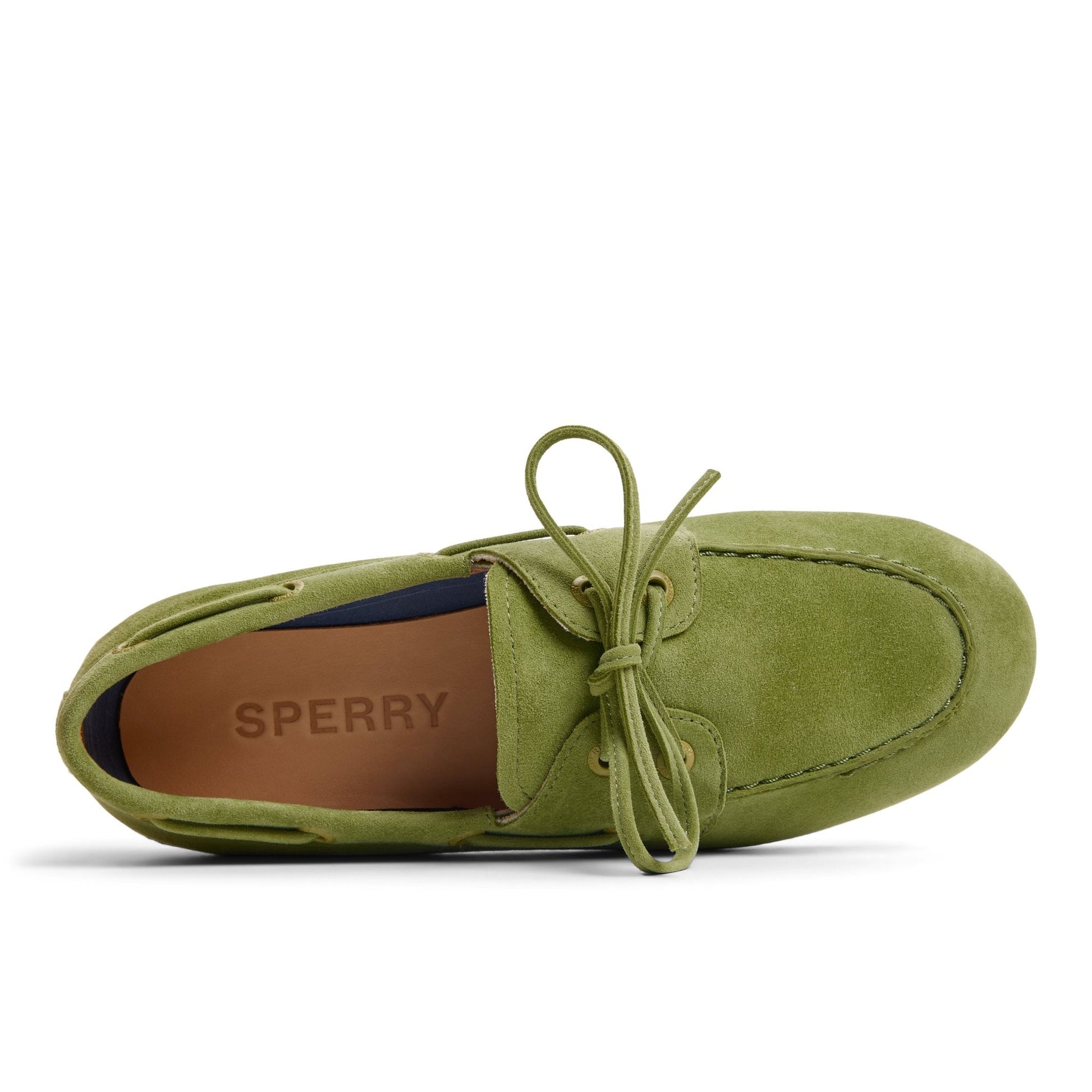 Slim Boat Shoe Olive Sperry