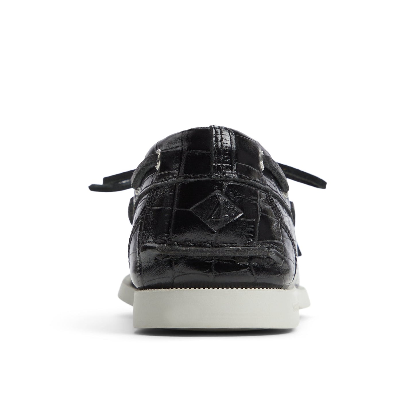 Authentic Original™ 1 Eye Boat Shoe Black Women's Leather Sperry