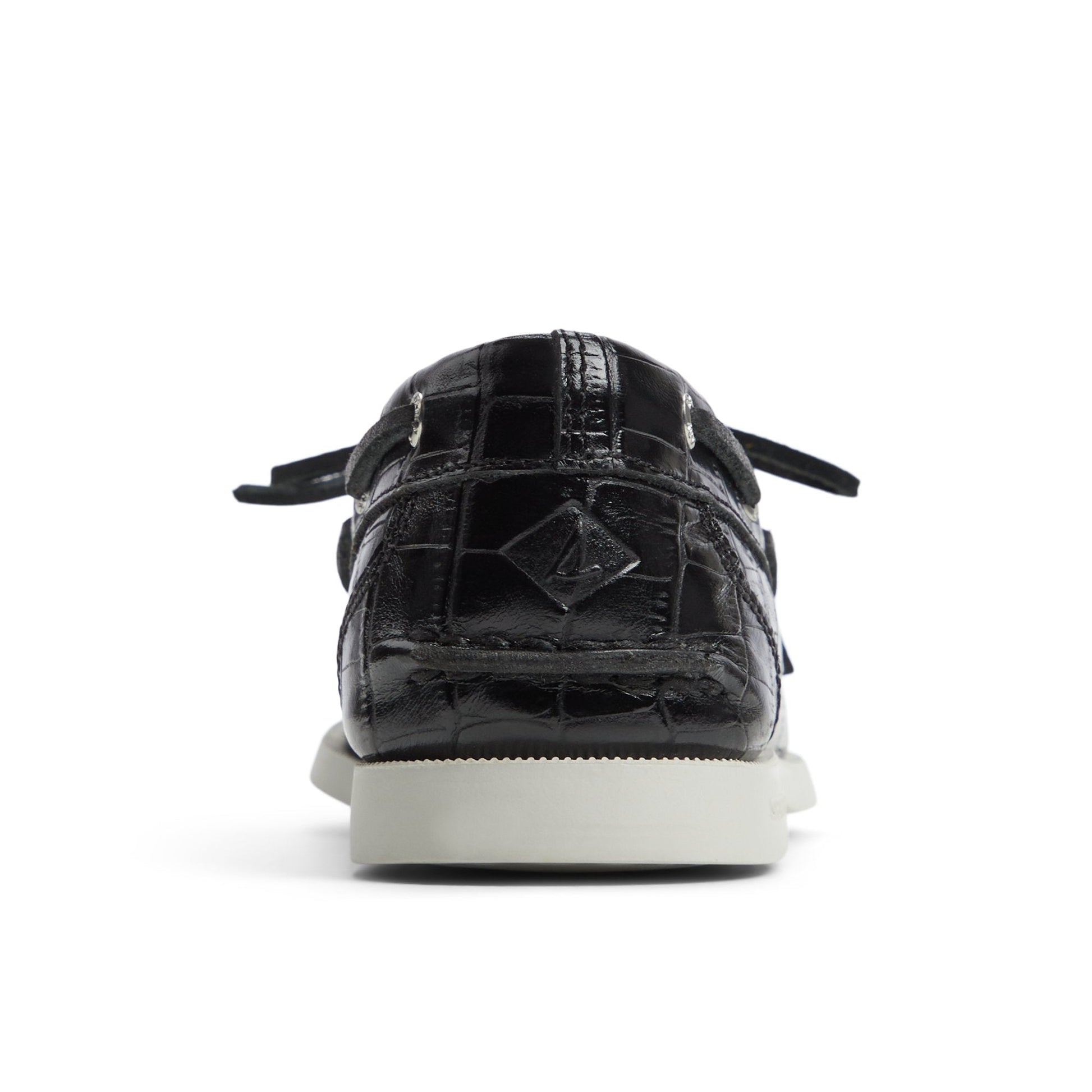 Authentic Original™ 1 Eye Boat Shoe Black Women's Leather Sperry