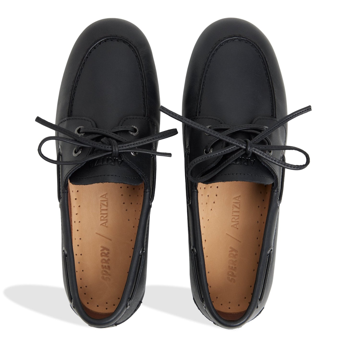 Sperry x Aritzia Slim Boat Shoe Black Sperry