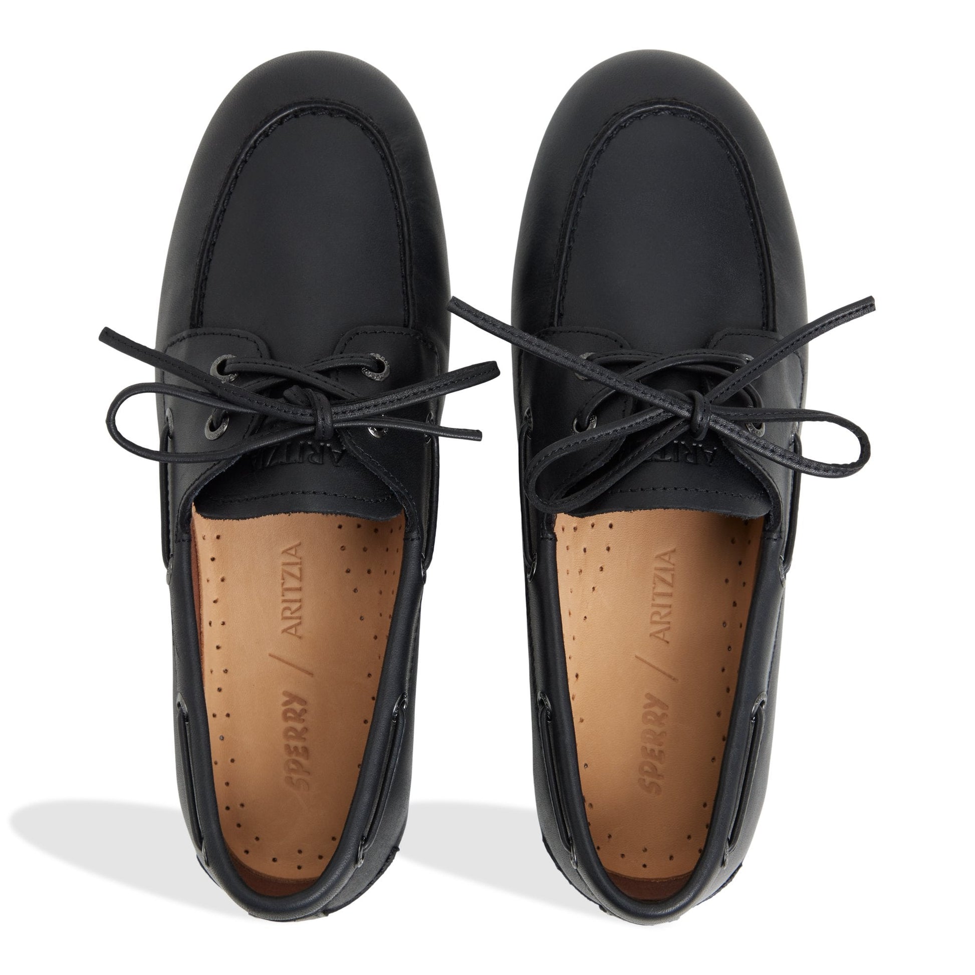 Sperry x Aritzia Slim Boat Shoe Black Sperry