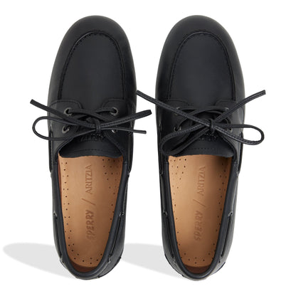 Sperry x Aritzia Slim Boat Shoe Black Sperry
