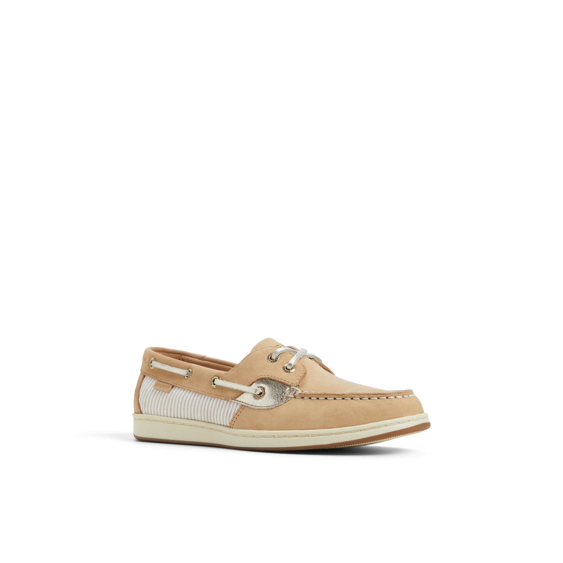 Coastfish 2 Eye Boat Shoe Linen Multi Sperry