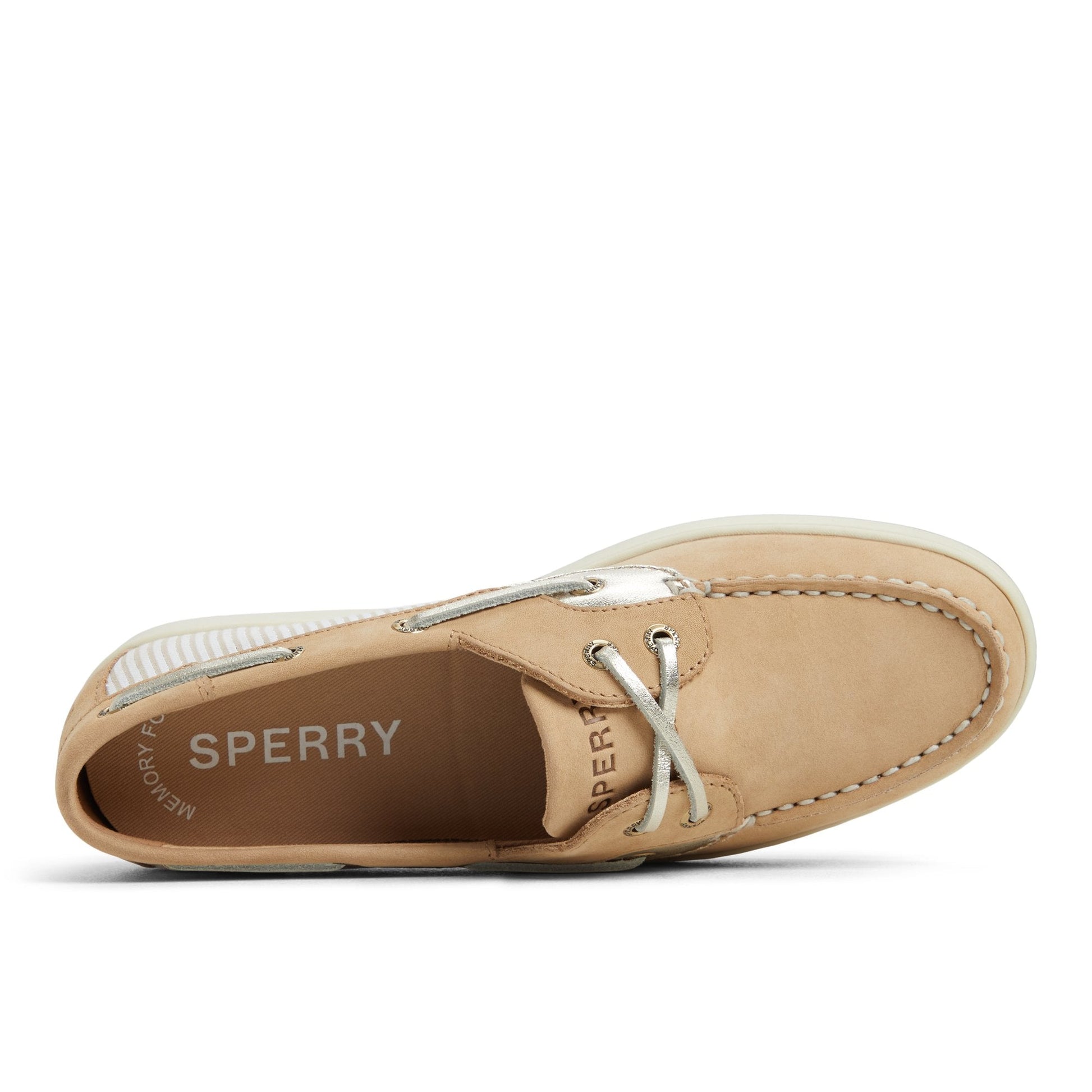 Coastfish 2 Eye Boat Shoe Linen Multi Sperry