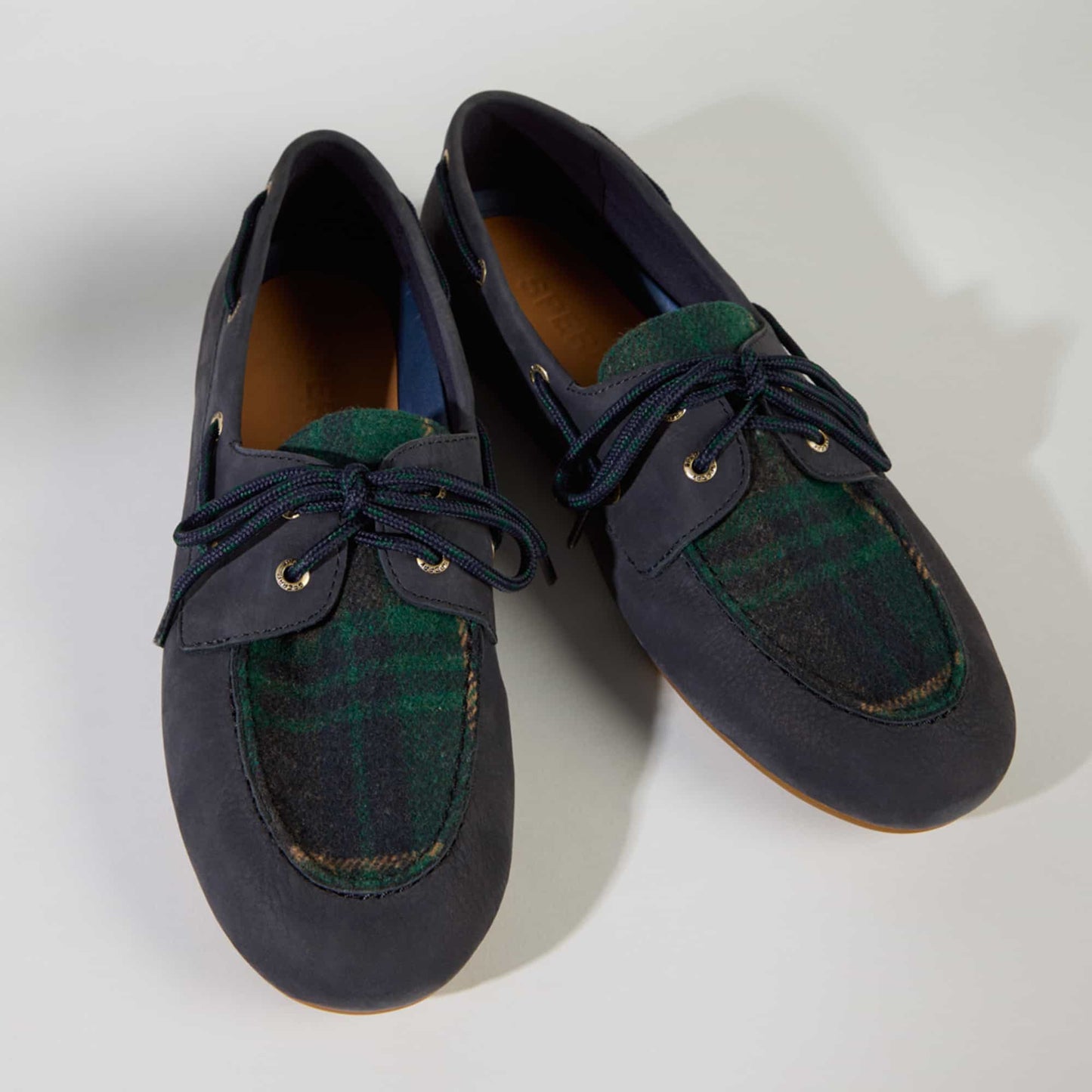 Slim Boat Shoe Navy Multi Sperry