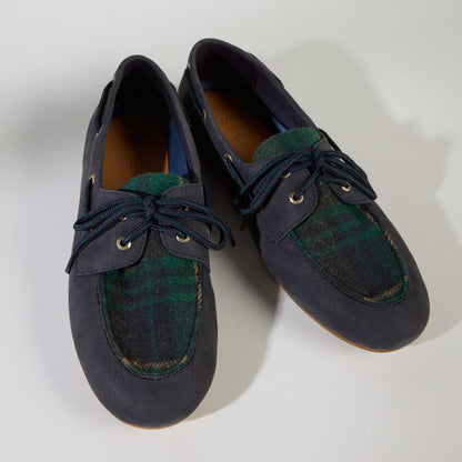 Slim Boat Shoe Navy Multi Sperry