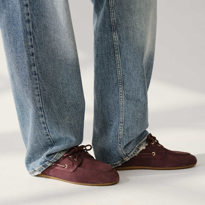 Slim Boat Shoe Prune Sperry