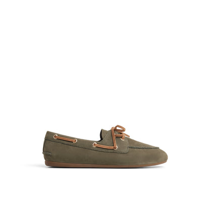 Sperry x Aritzia Slim Boat Shoe Olive Sperry