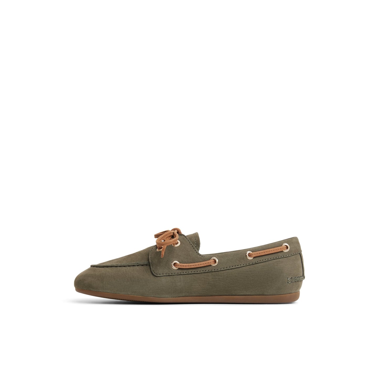 Sperry x Aritzia Slim Boat Shoe Olive Sperry