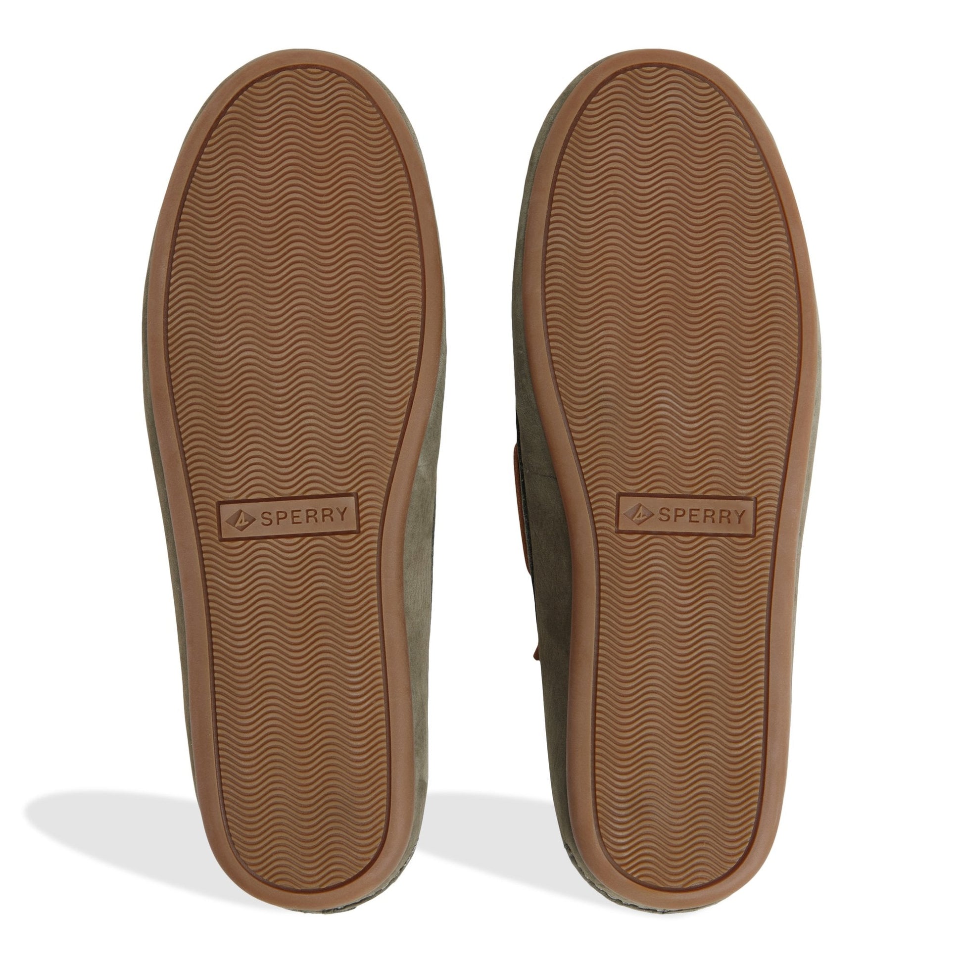 Sperry x Aritzia Slim Boat Shoe Olive Sperry