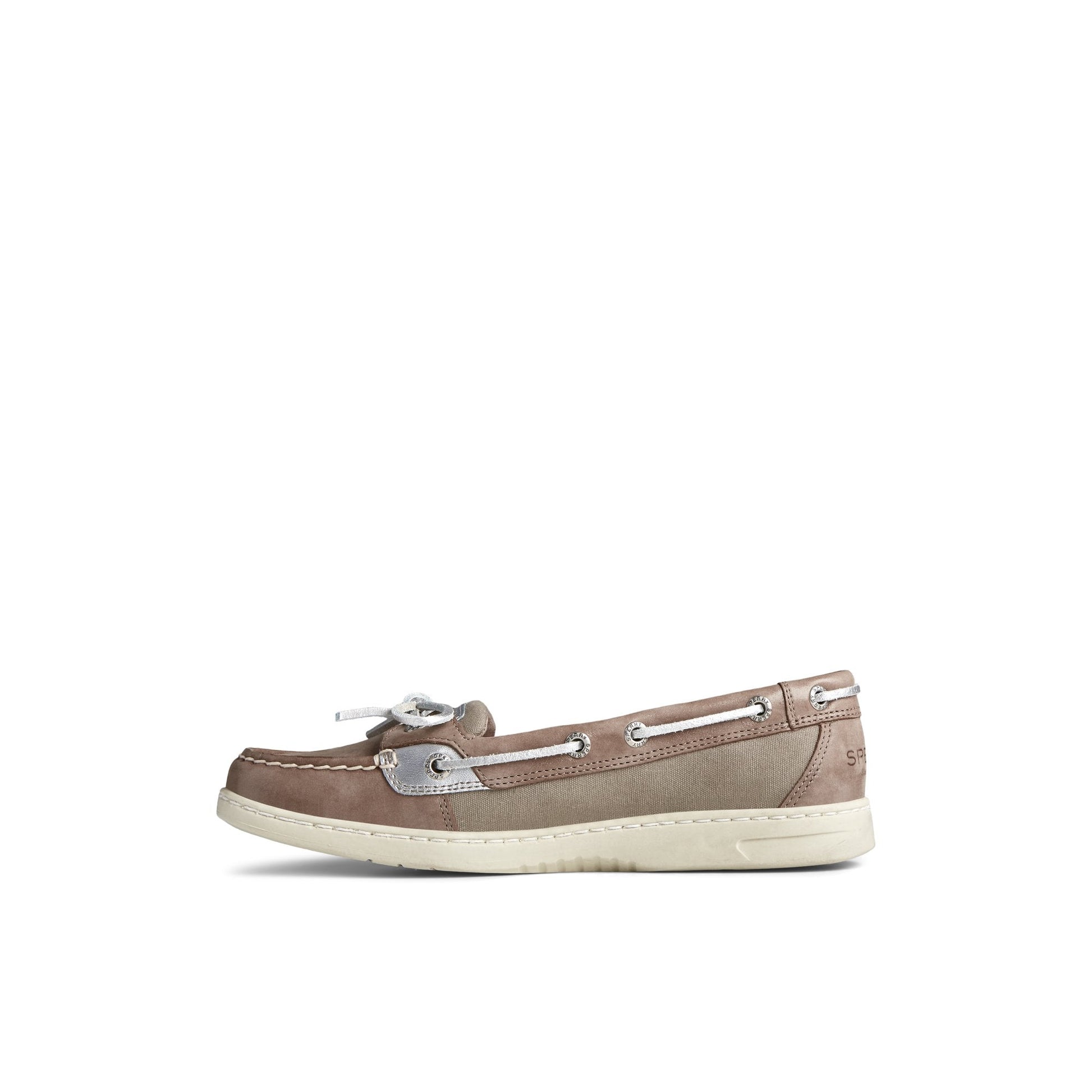 Angelfish Boat Shoe Light Grey Sperry