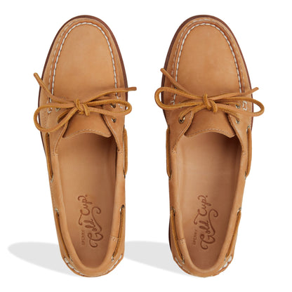 Gold Authentic Original™ 2-Eye Lite Boat Shoe Tan Women's Women Sperry