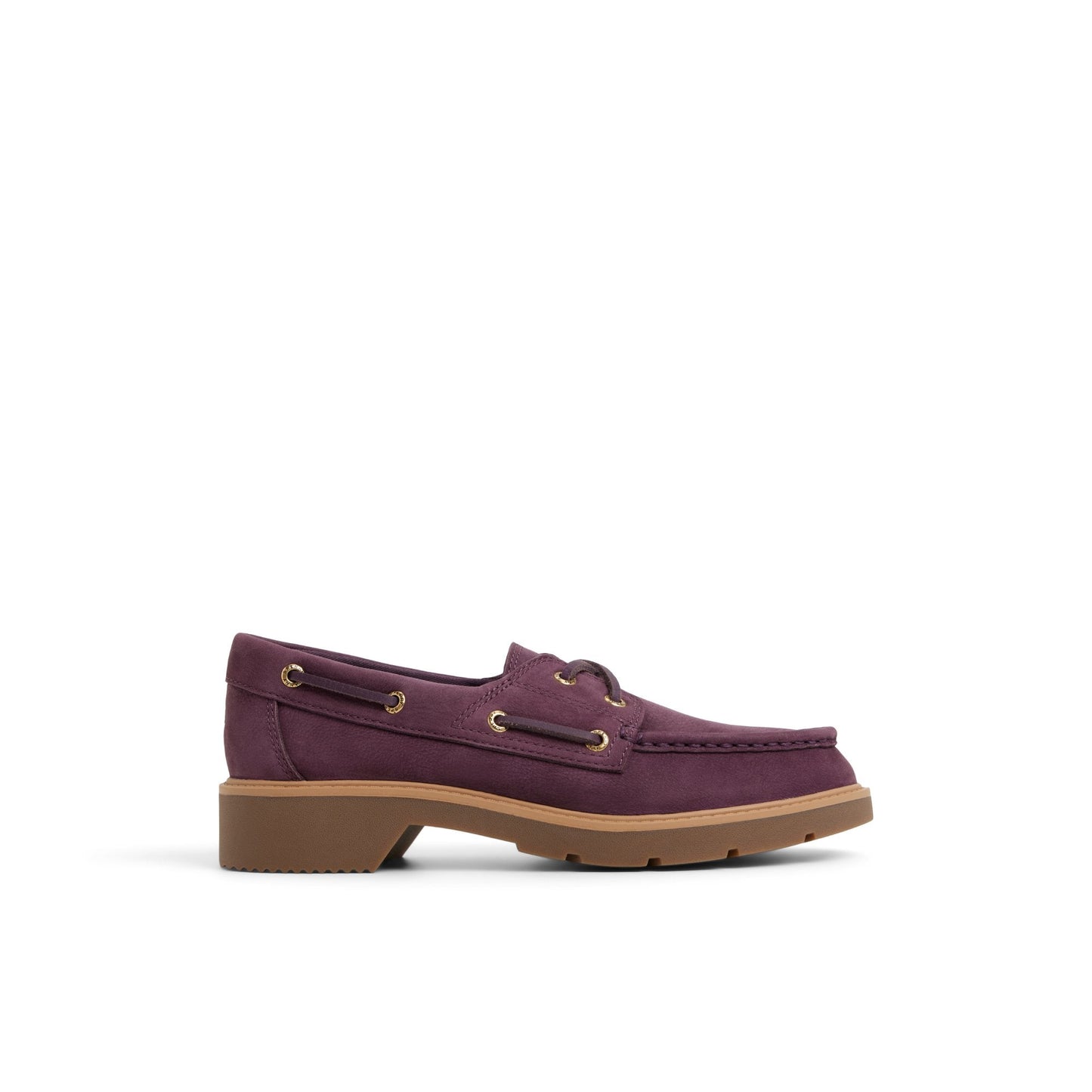 Wells Boat Shoe Prune Sperry