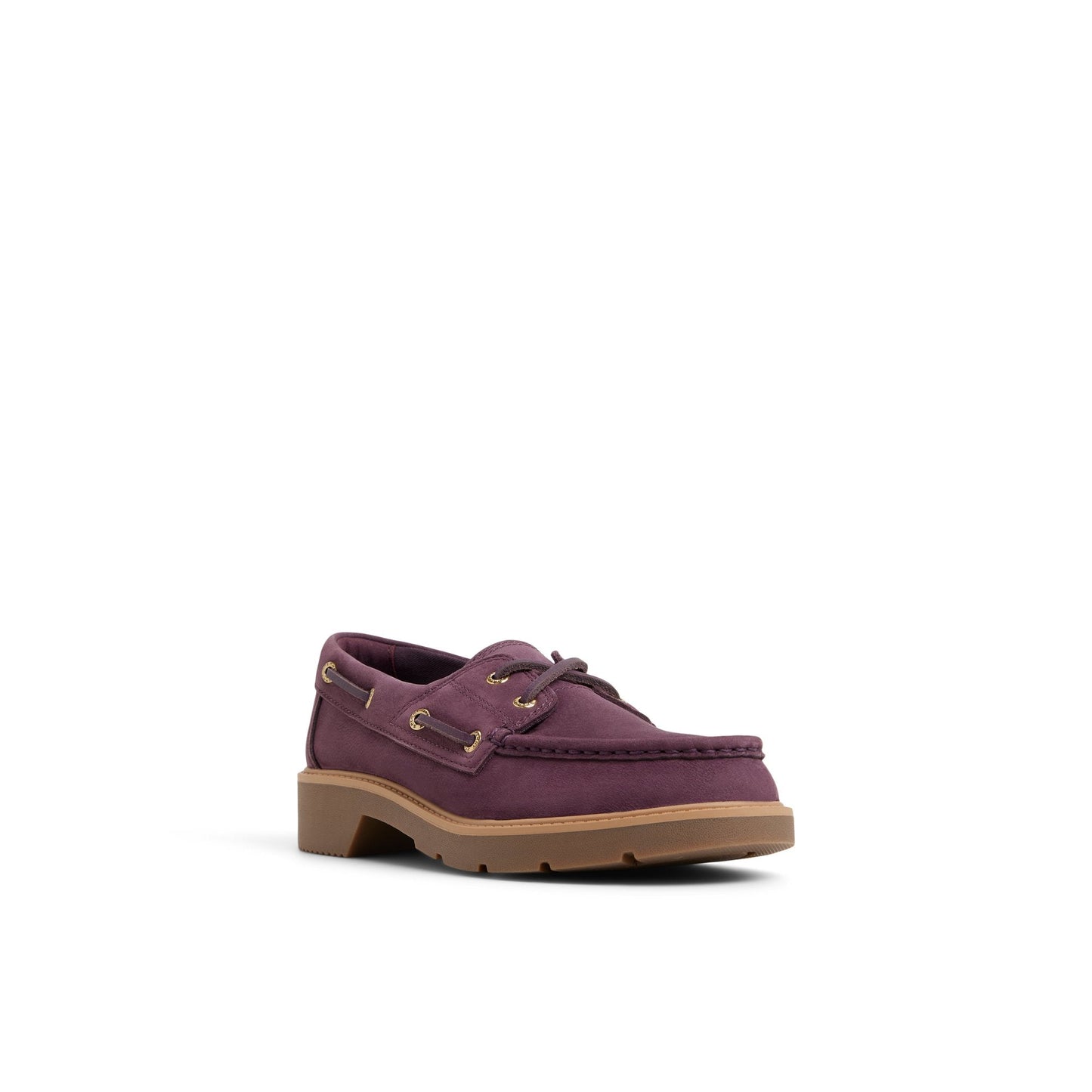 Wells Boat Shoe Prune Sperry
