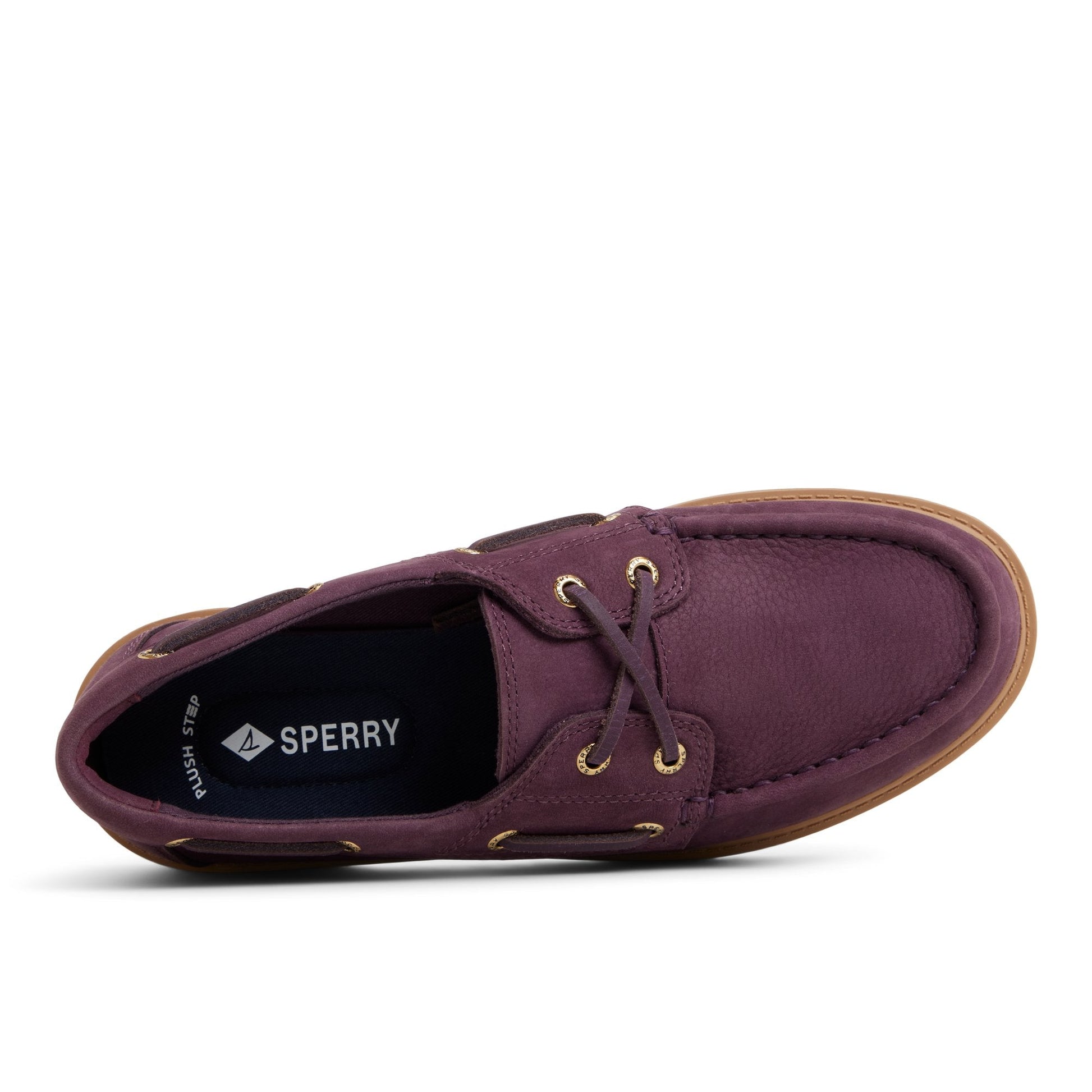 Wells Boat Shoe Prune Sperry
