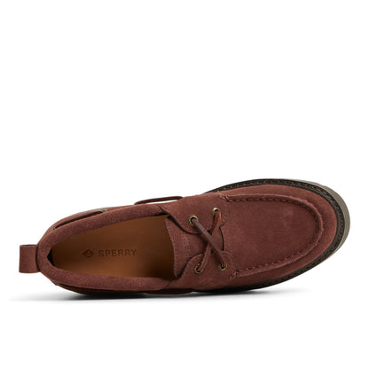 Authentic Original™ Lug 2-Eye Boat Shoe Dark Choco Sperry