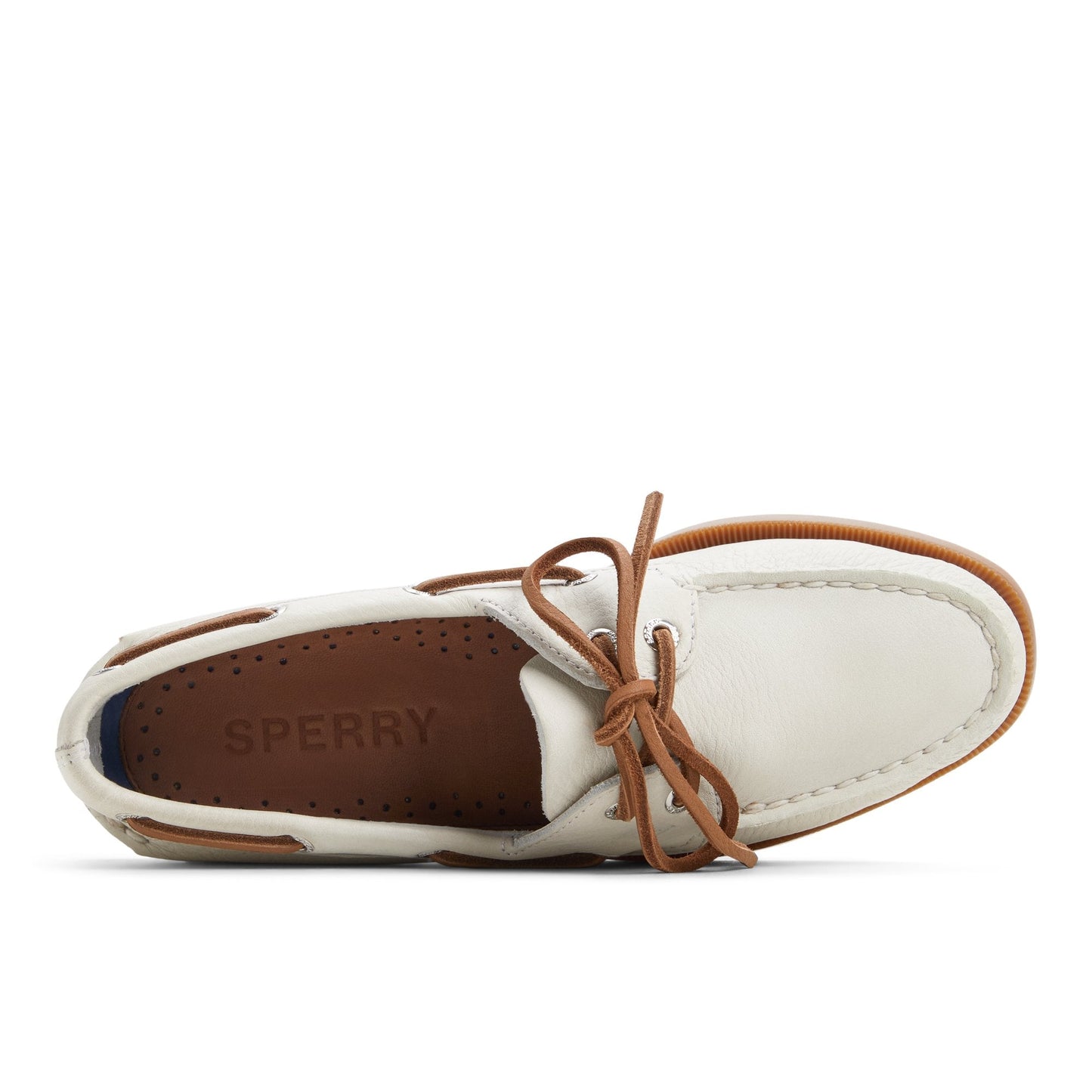 Authentic Original™ 2 Eye Boat Shoe White - 3 Sperry