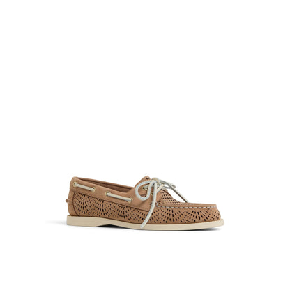 Authentic Original™ 2-Eye Lite Boat Shoe perf Medium Beige Women's Women Sperry
