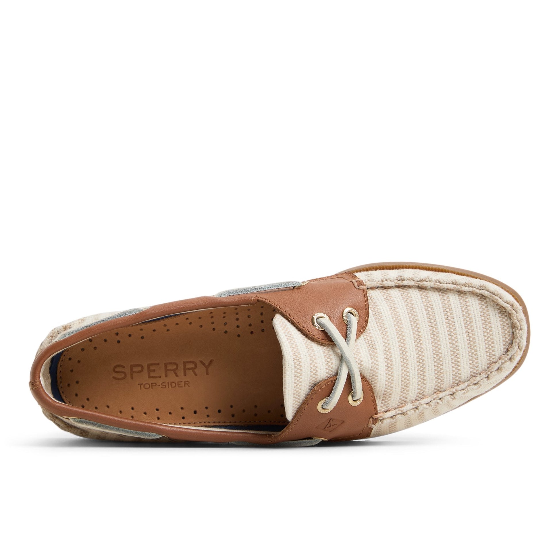Authentic Original™ 2 Eye Boat Shoe White/Bone Women's Women Sperry