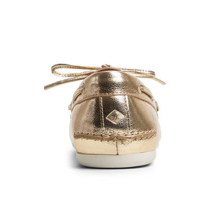 Slim Boat Shoe Gold Sperry