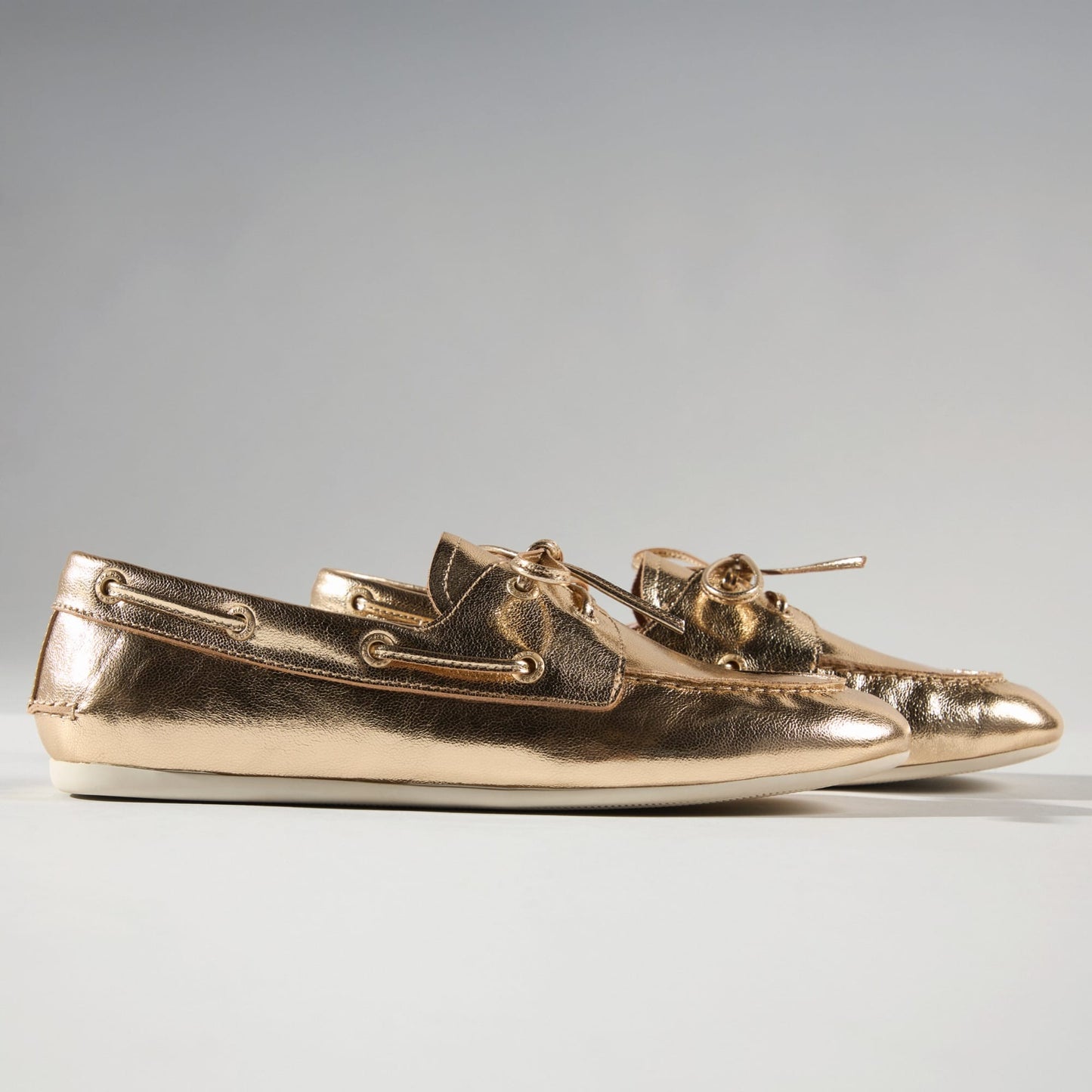 Slim Boat Shoe Gold Sperry