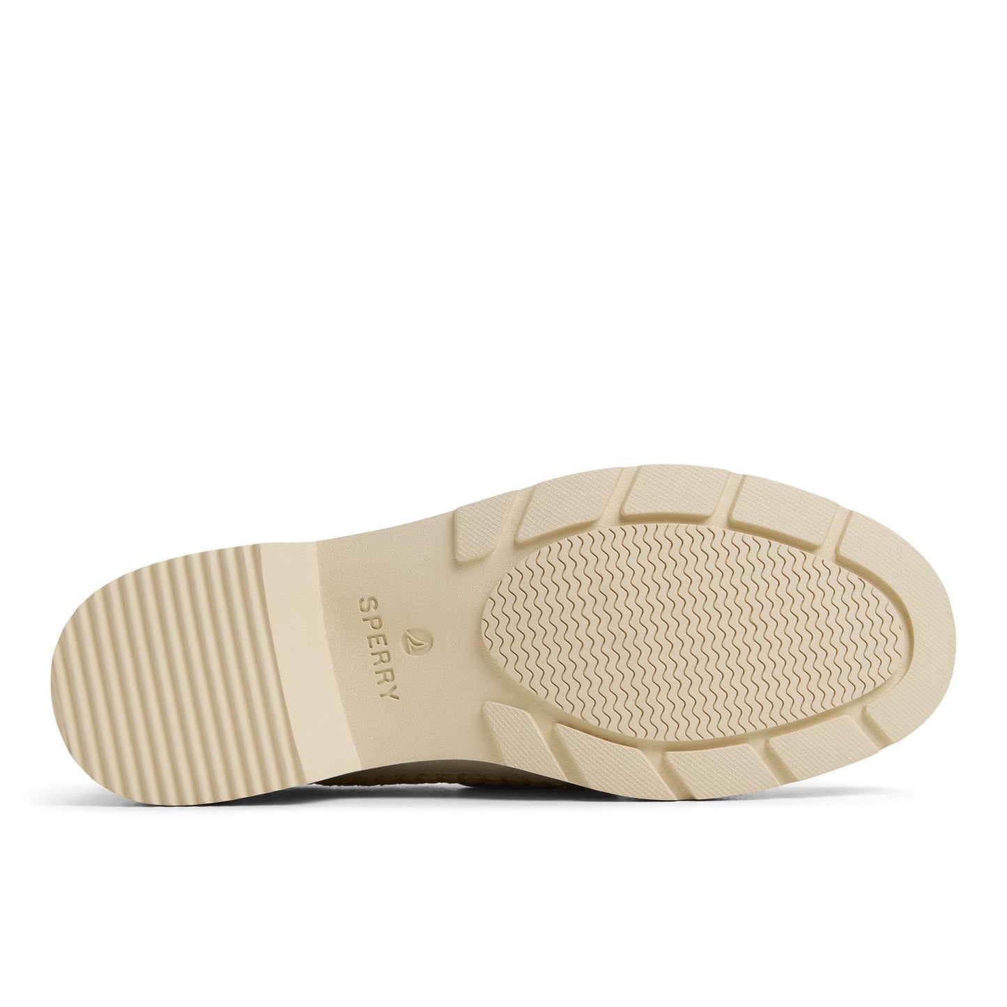 Wells boat Cream Women's Leather Sperry