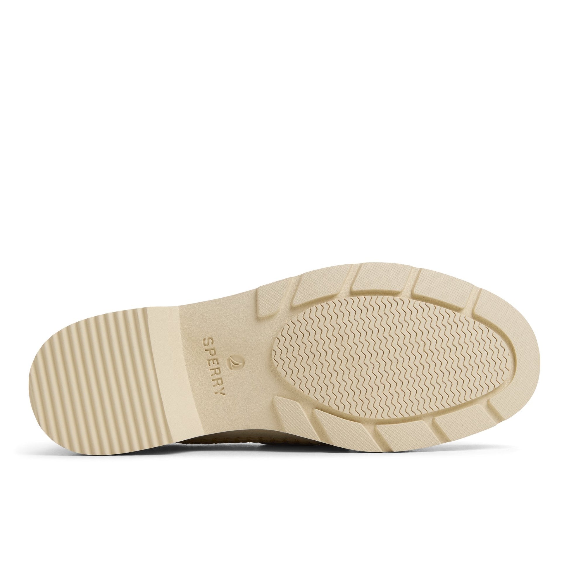 Wells boat Cream Women's Leather Sperry
