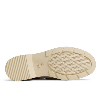 Wells boat Cream Women's Leather Sperry