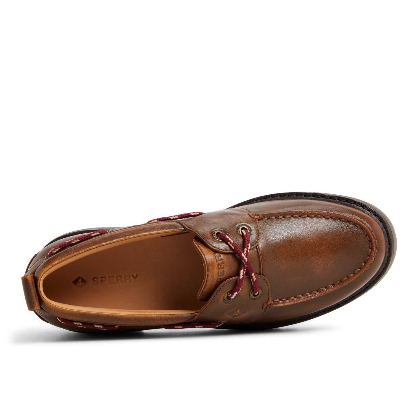 Authentic Original™ Lug 2-Eye Boat Shoe Brown Sperry