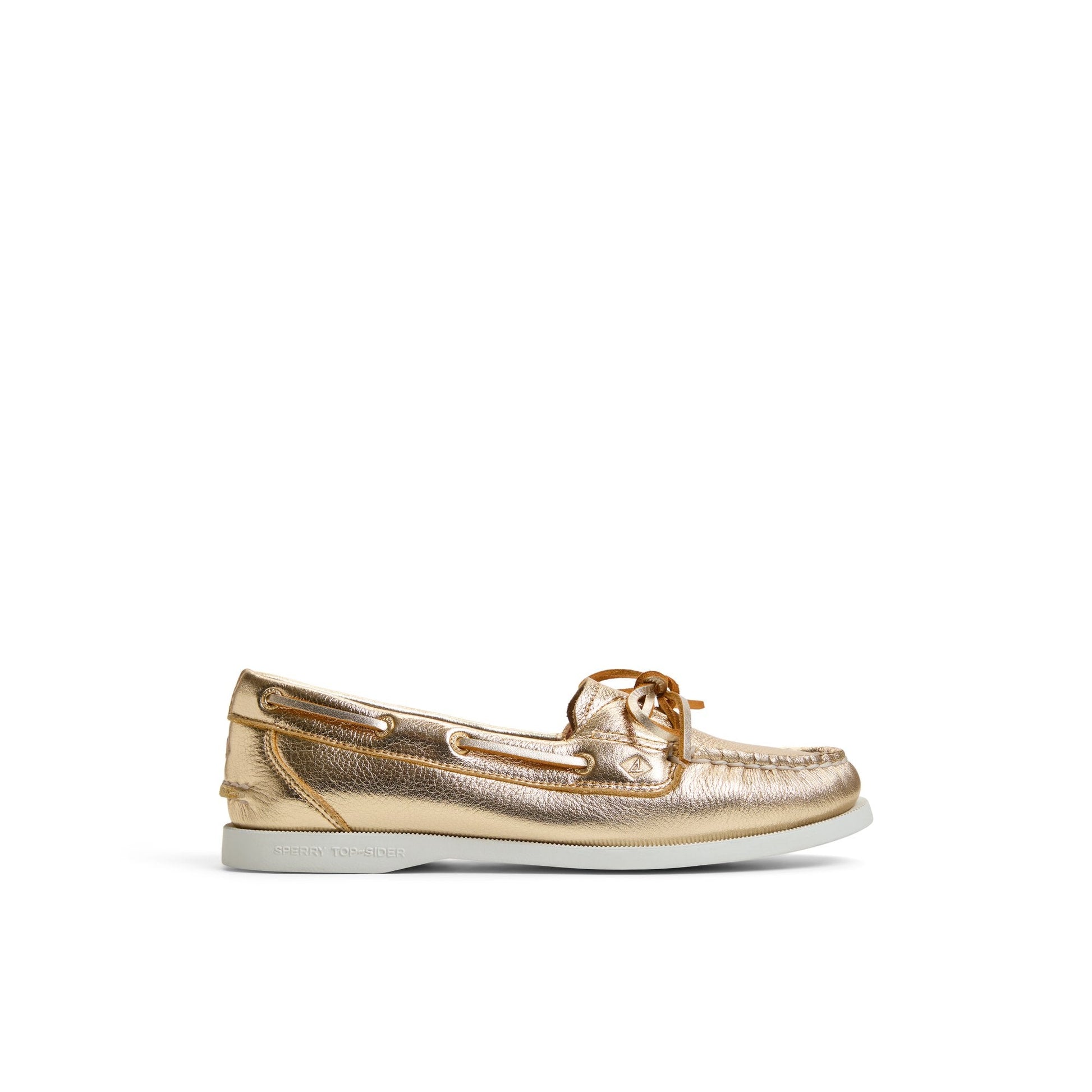 Authentic Original™ 1 Eye Boat Shoe Gold Women's Leather Sperry