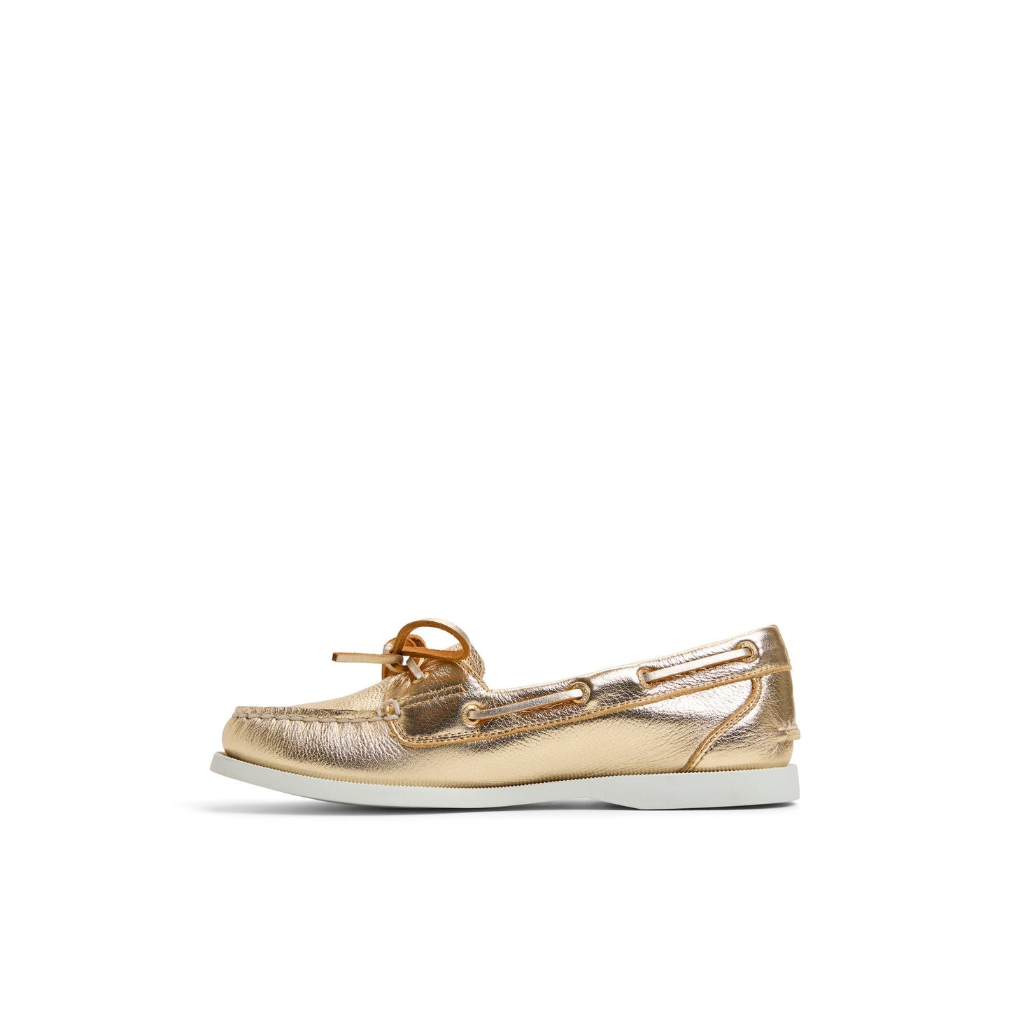 Authentic Original™ 1 Eye Boat Shoe Gold Women's Leather Sperry
