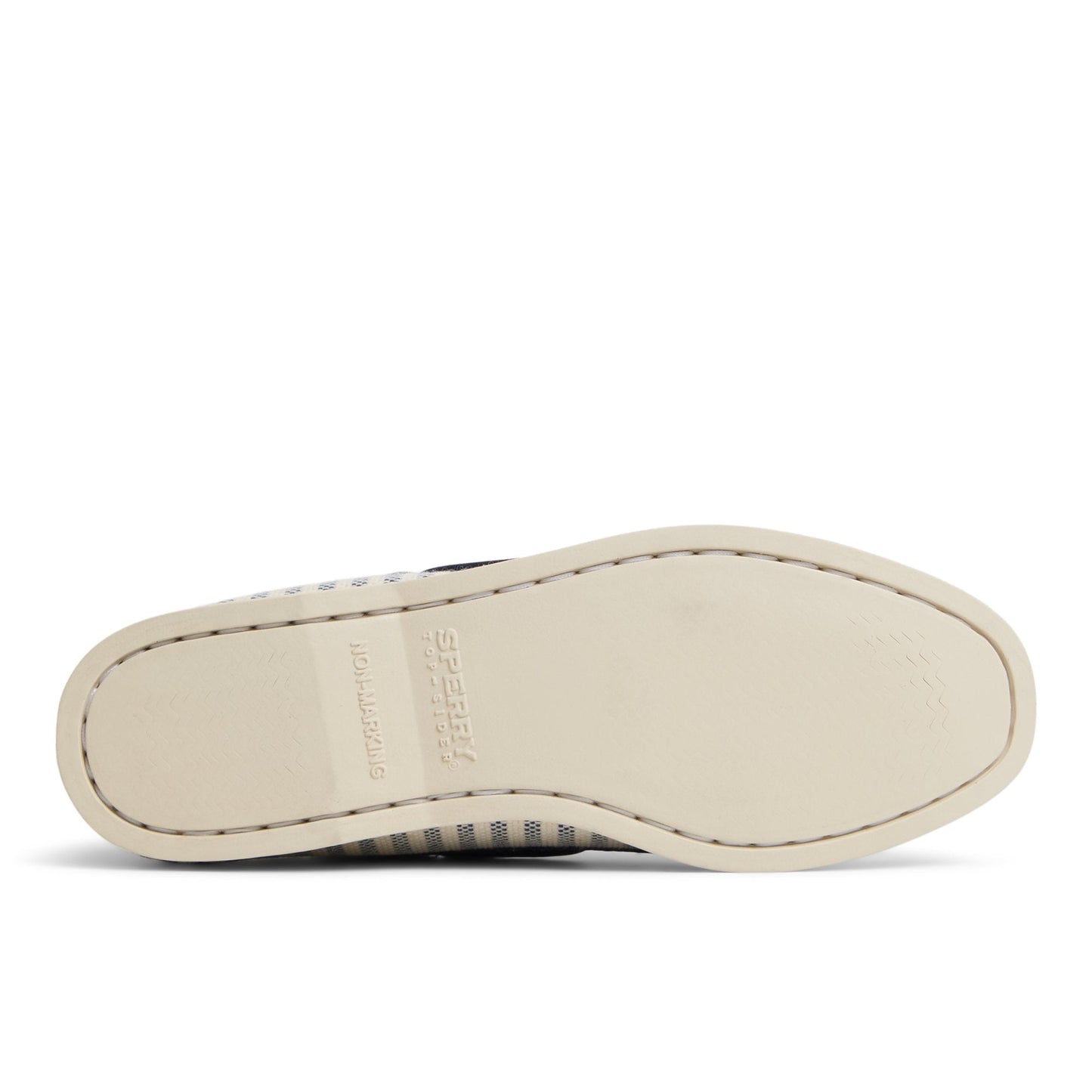 Authentic Original™ 2 Eye Boat Shoe White/Navy Women's Women Sperry