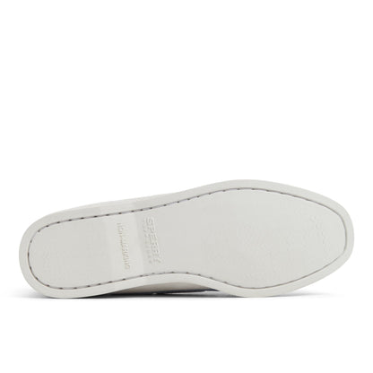 Authentic Original™ 2 Eye Boat Shoe White/Blue Women's Women Sperry