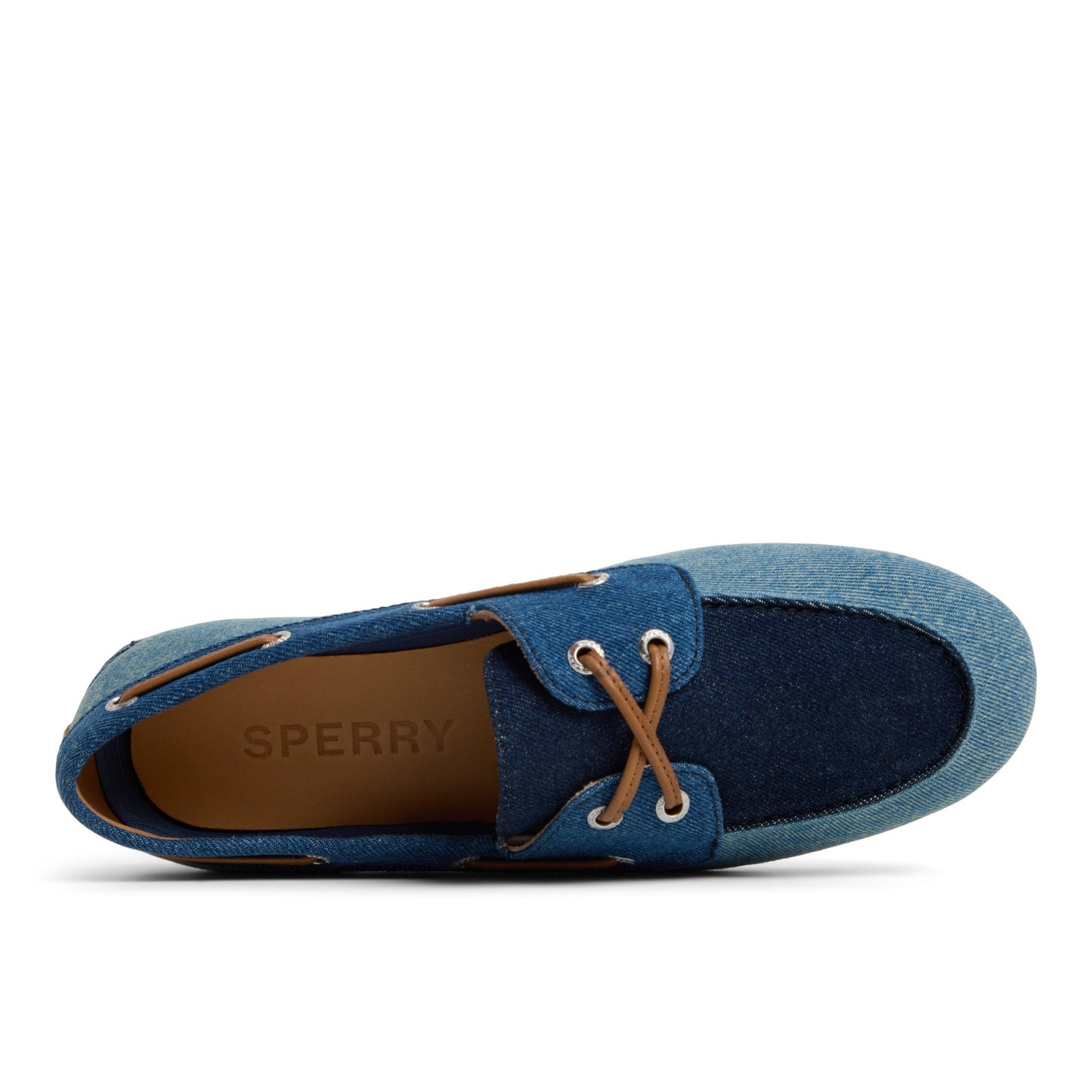 Slim Boat Shoe Denim Sperry