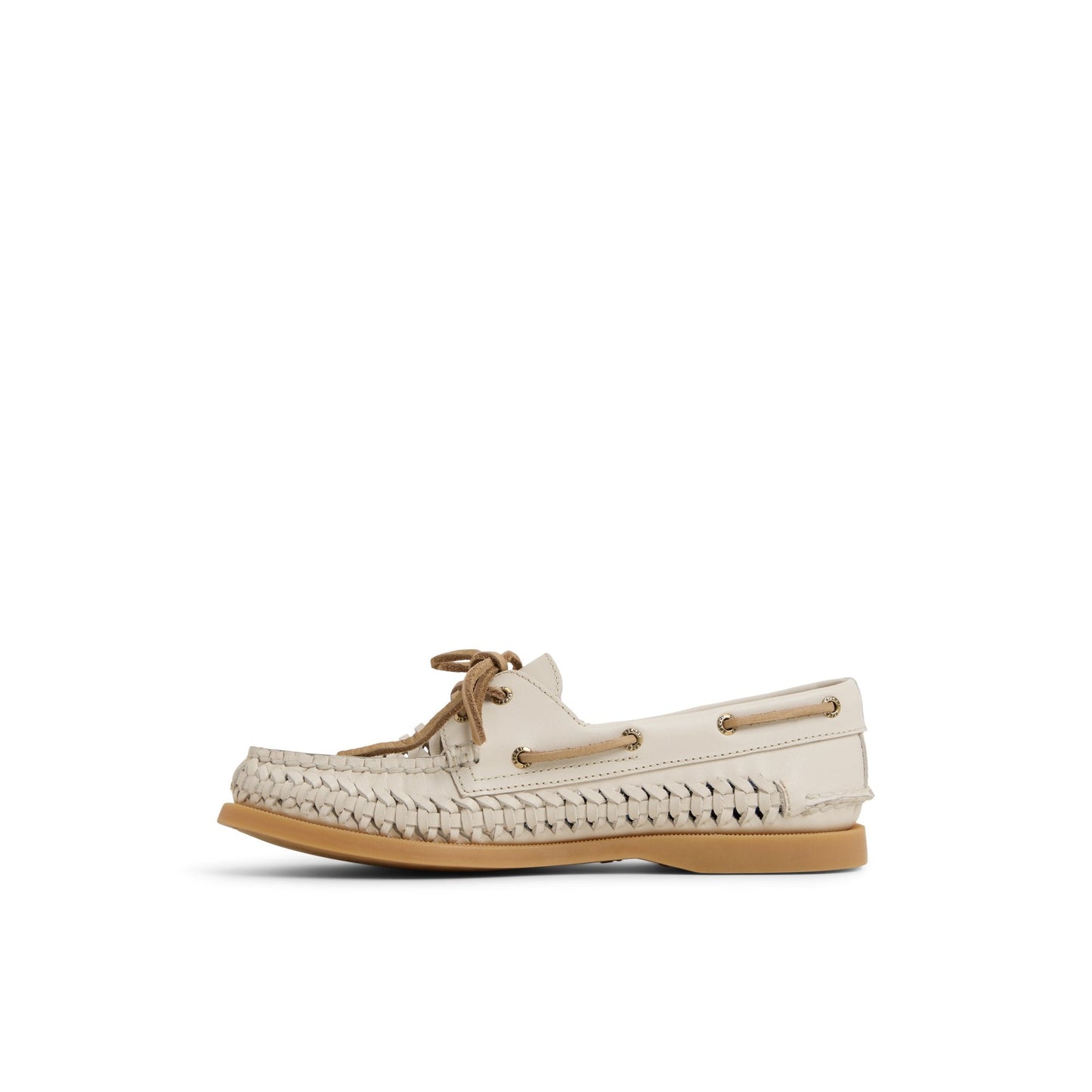 Authentic Original™ 2 Eye Woven Boat Shoe Ivory Sperry