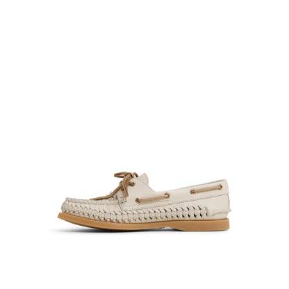 Authentic Original™ 2 Eye Woven Boat Shoe Ivory Sperry