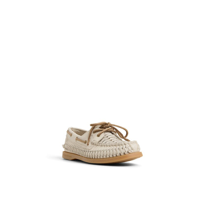 Authentic Original™ 2 Eye Woven Boat Shoe Ivory Sperry