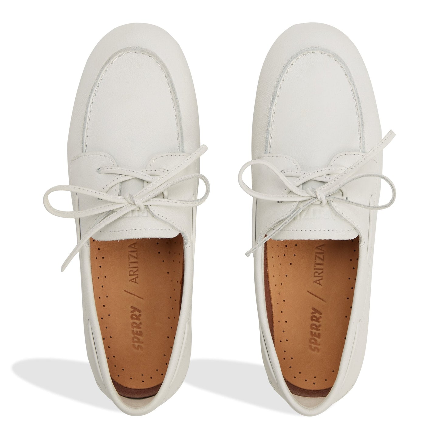 Sperry x Aritzia Slim Boat Shoe Ivory Sperry