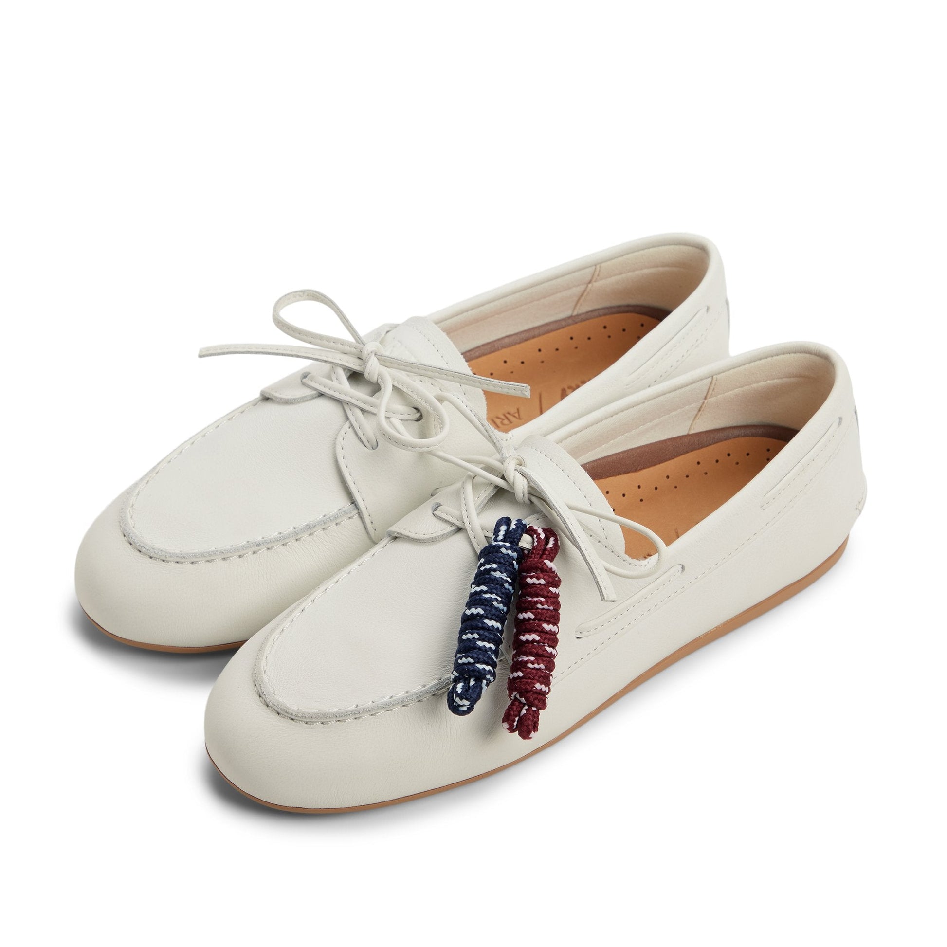 Sperry x Aritzia Slim Boat Shoe Ivory Sperry