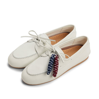Sperry x Aritzia Slim Boat Shoe Ivory Sperry