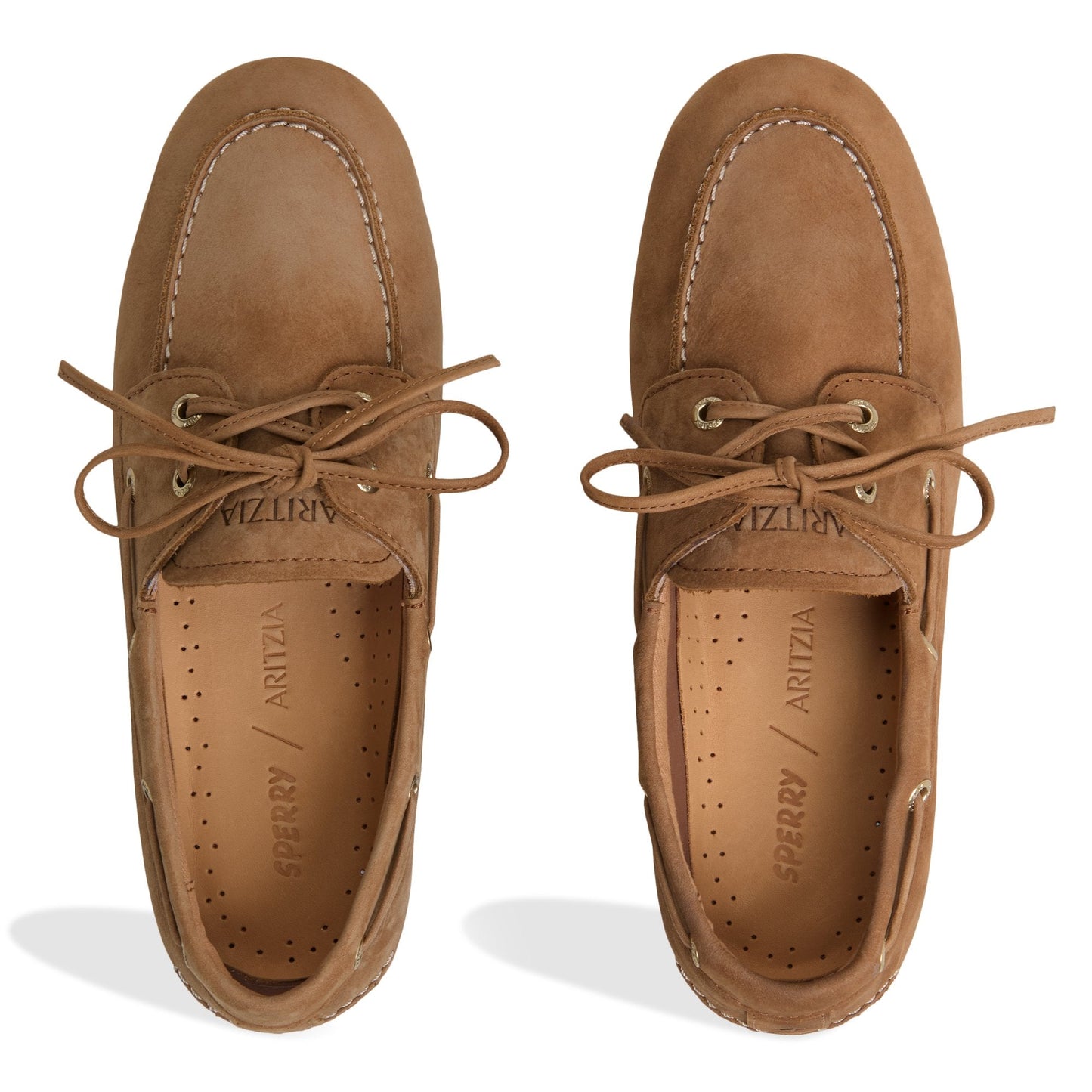 Sperry x Aritzia Slim Boat Shoe Tan Sperry